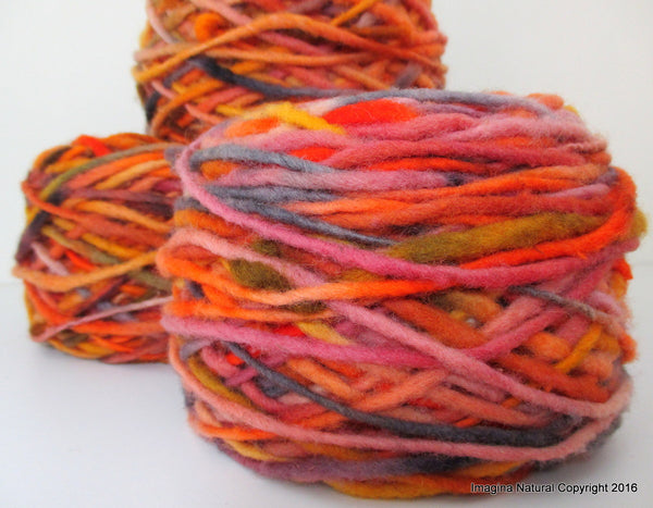 Hand Dyed Super Bulky Yarn Aurora Borealis Indie Dyed Knitting Yarn, Hand  Painted Chunky Crochet Yarn, Variegated Yarn 