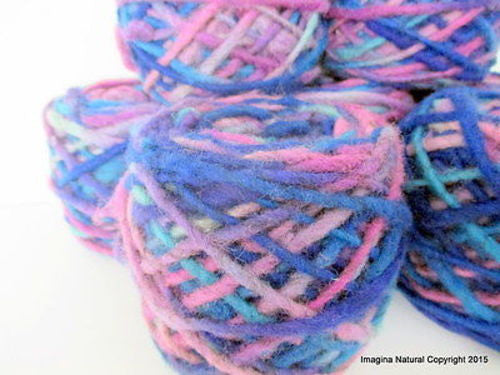 Hand Spun Undyed Non treated Pure Chilean Araucana Wool Knitting Yarn –  Imagina Natural