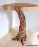 Naturally Unique Cypress Tree Trunk Handmade Coffee Table - Log Rustic Chilean -Twisted log base- FREE WORLDWIDE SHIPPING